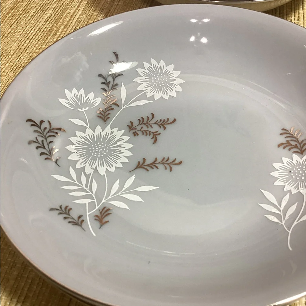 Vintage SEYFI  Fine China Starlite 3171 made in Japan set of 6